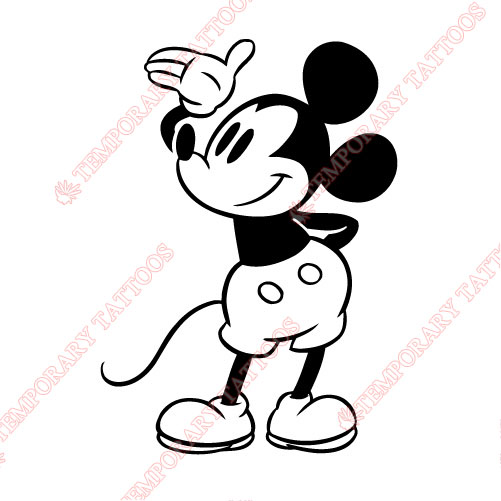 Mickey Mouse Customize Temporary Tattoos Stickers NO.825